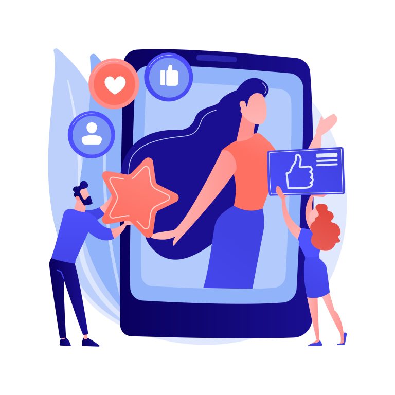 illustration montrant l'engament des utilisateurs sur un contenu